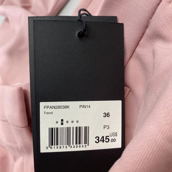 NEW THE KOOPLES Women’s Wool-Blend Suit Trousers Pink Size 29 x 32 (TG 36) - Picture 12 of 12